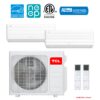 18,000 BTU Dual Zone TCL Unit (Up to -25C) – Model# TUM-18HA2/I2I22
