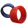 80MM Red and Blue Gauge Protector Set