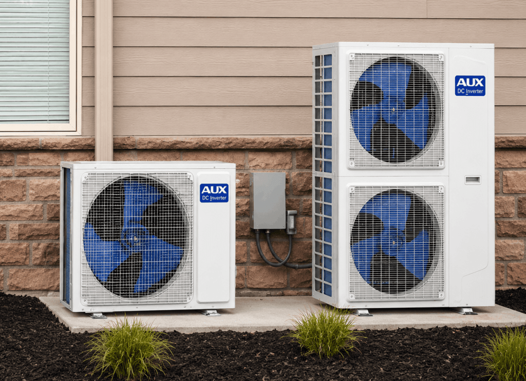 Aux Single Fan Double Fan