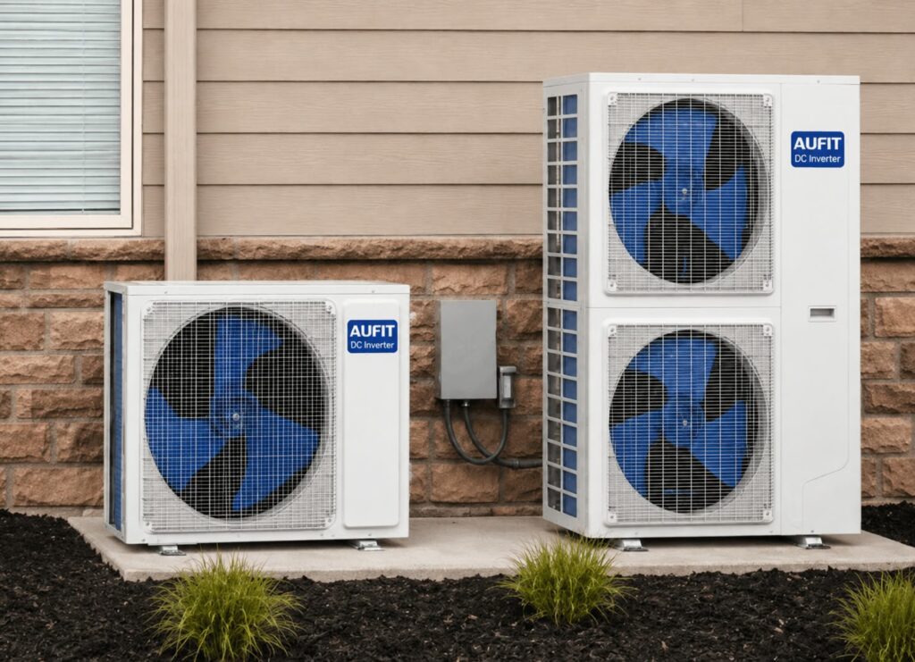 Aufit Sngle Fan Double Head