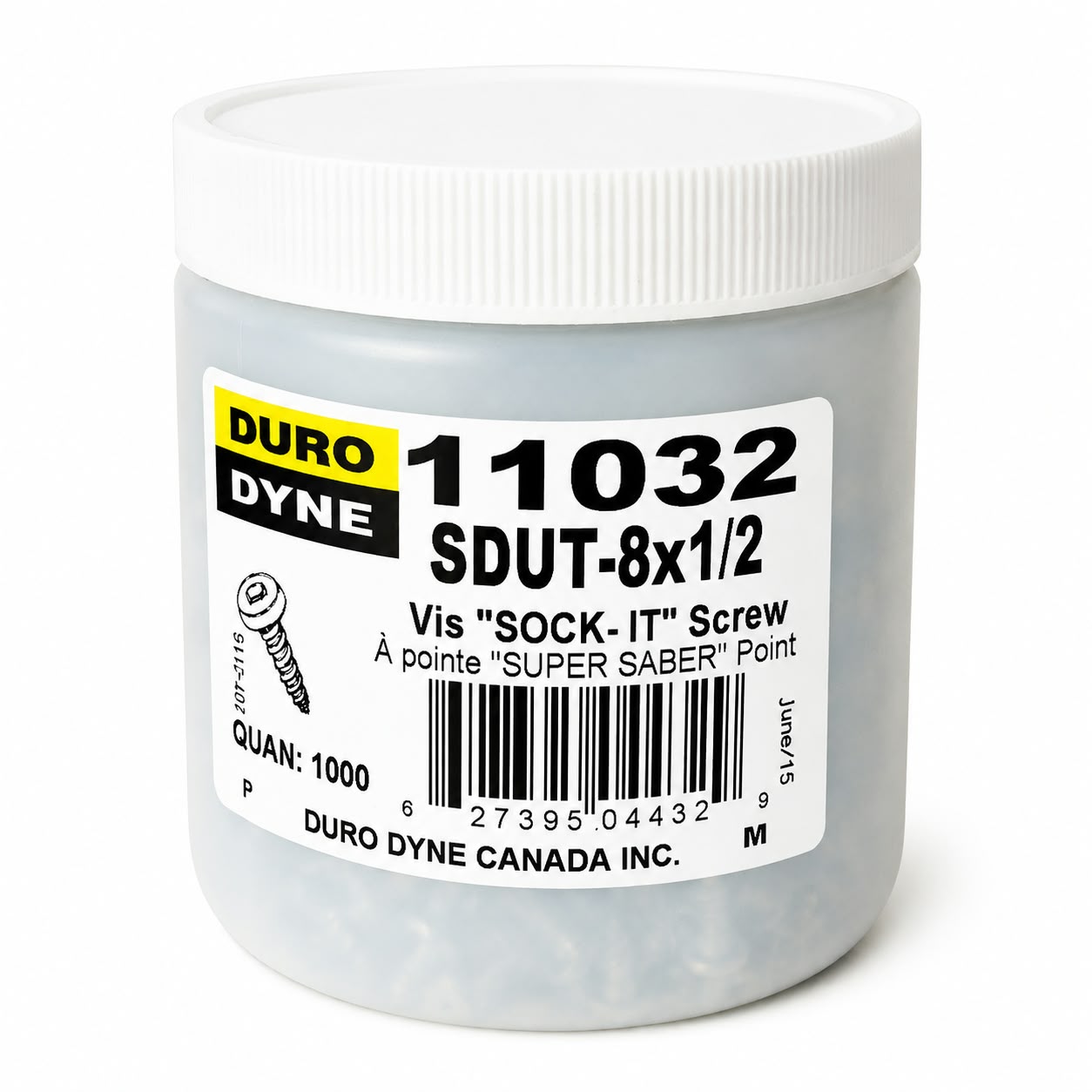 Duro Dyne Sheet Metal Screw 8 Pan