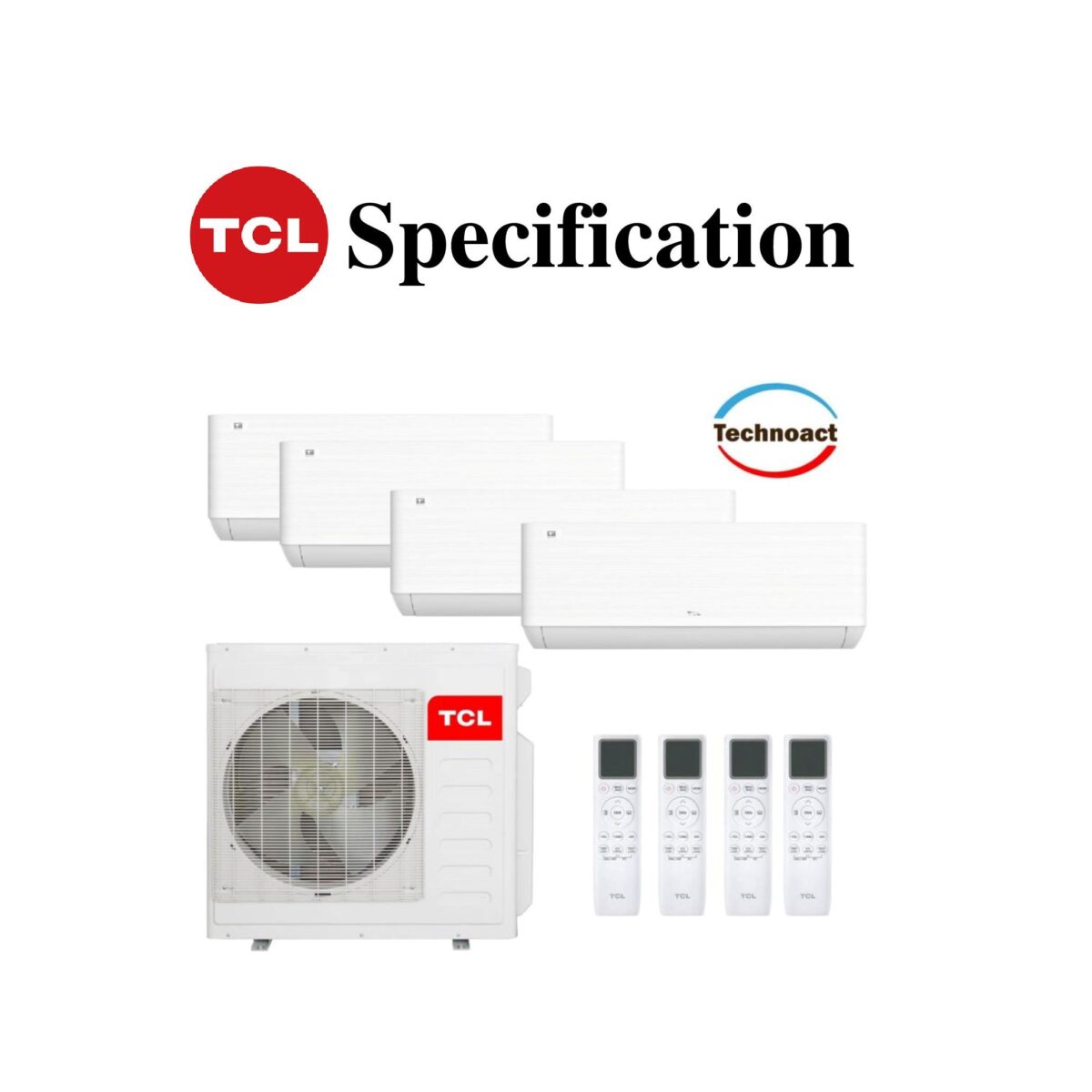 Multi Head Specifications - Technoact HVAC/R Equipment & Supplies